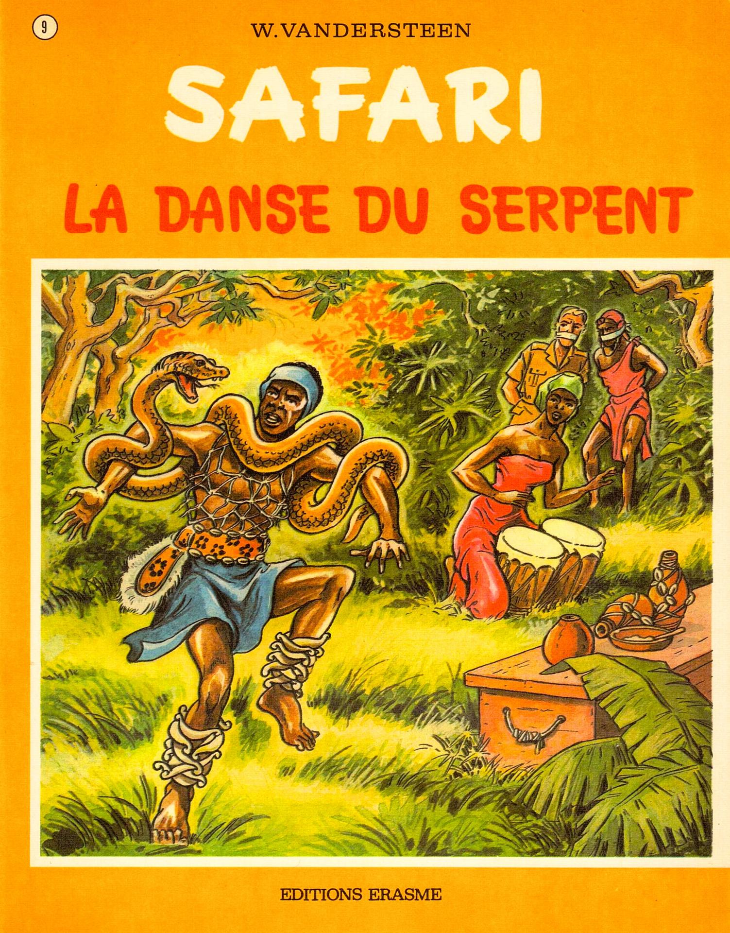 Safari tome 9 la danse du serpent